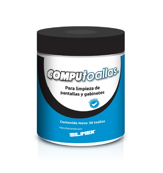 TOALLAS HUMEDAS PARA LIMPIEZA SUPERF DE EQUIP ELECTRO 30 PZAS