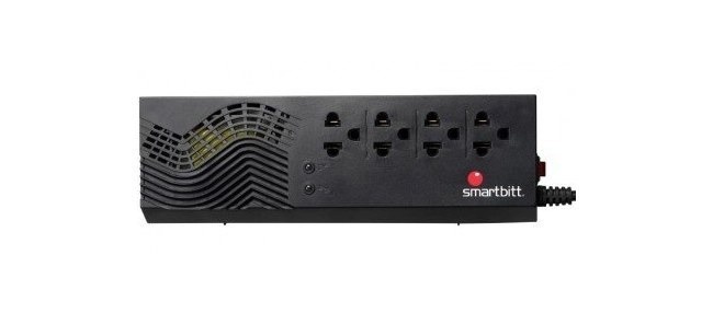 REGULADOR SMARTBITT 1.200VA/600 W 4 CONTACTOS.LED.ULTRACOMPACTO