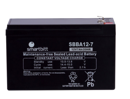 SMARTBITT BATERIA 12V/7AH .