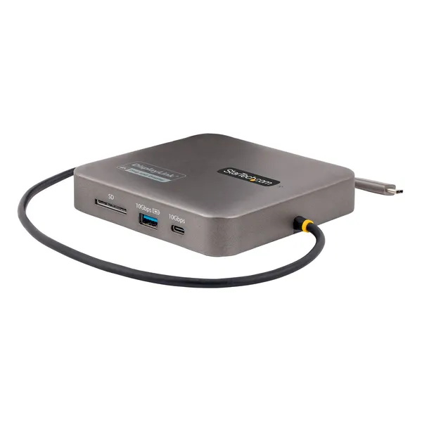 ADAPTADOR MULTIPUERTOS USB-C 2X HDMI 4K PD 100W HUB USB