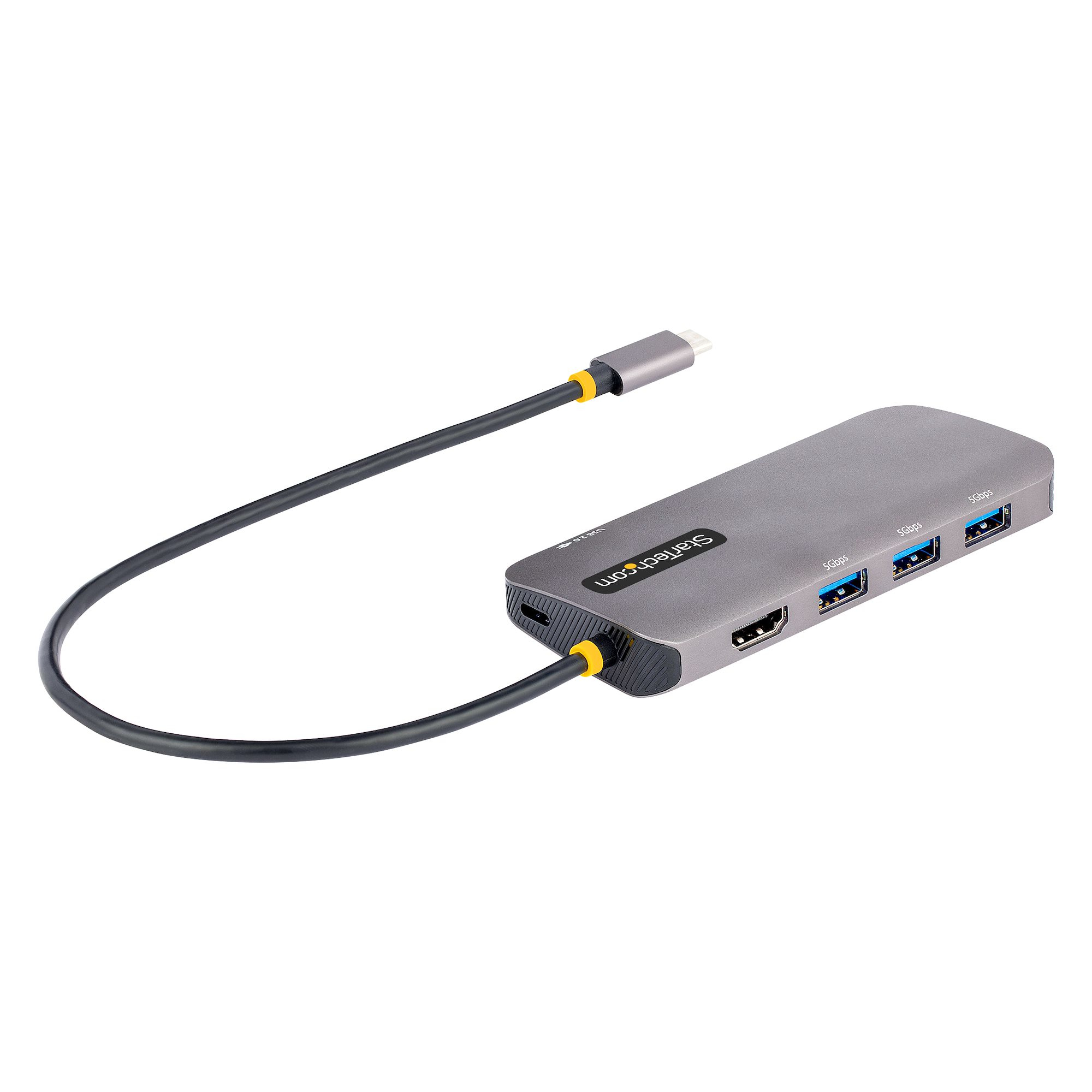 ADAPTADOR MULTIPUERTOS USB C HDMI 4K HUB USB PD 100W DOCK