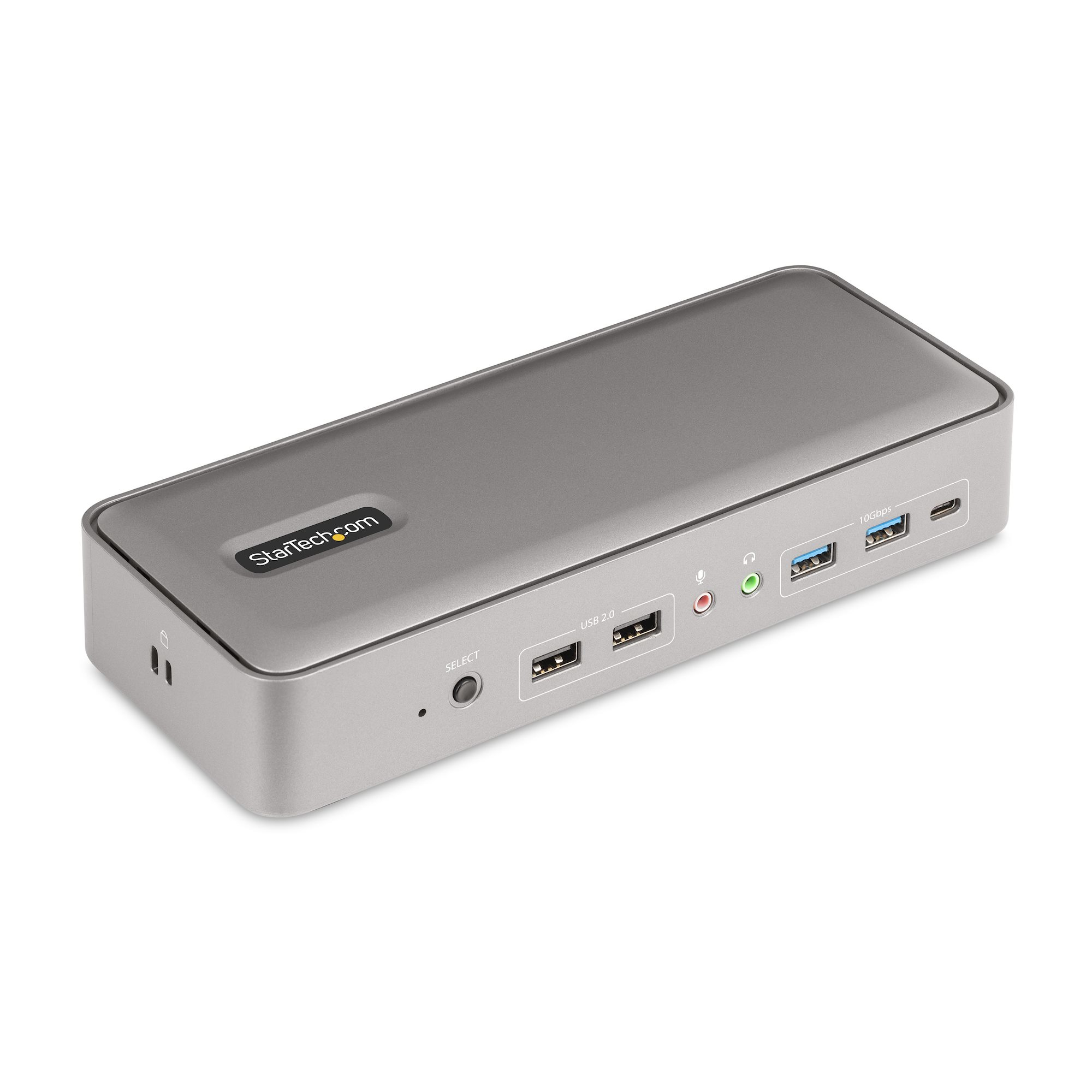 DOCKING STATION KVM USB-C PARA 2 LAPTOPS - 2X DP 4K 60HZ