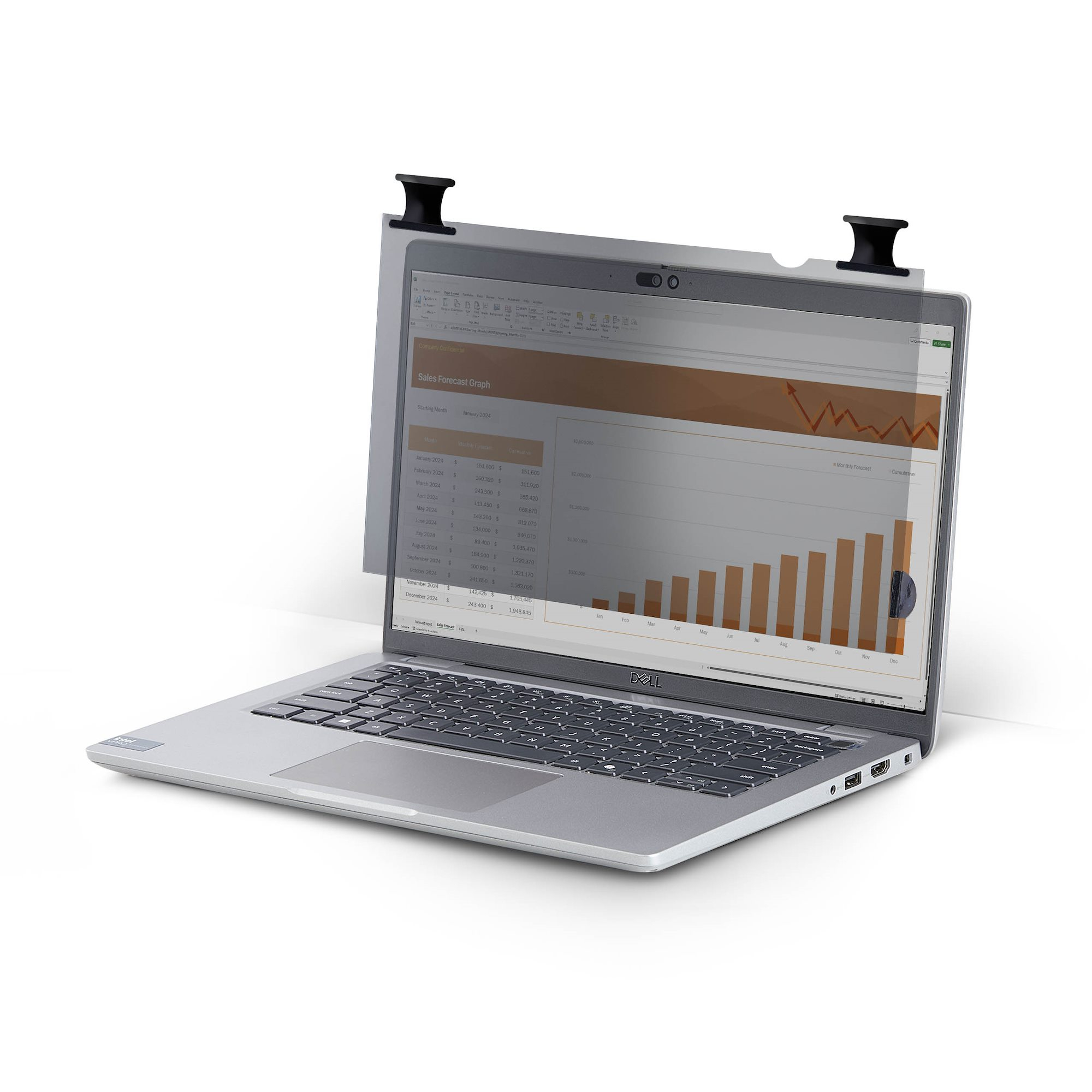 FILTRO DE PRIVACIDAD TACTIL PARA LAPTOP DE 15.6IN 16:10