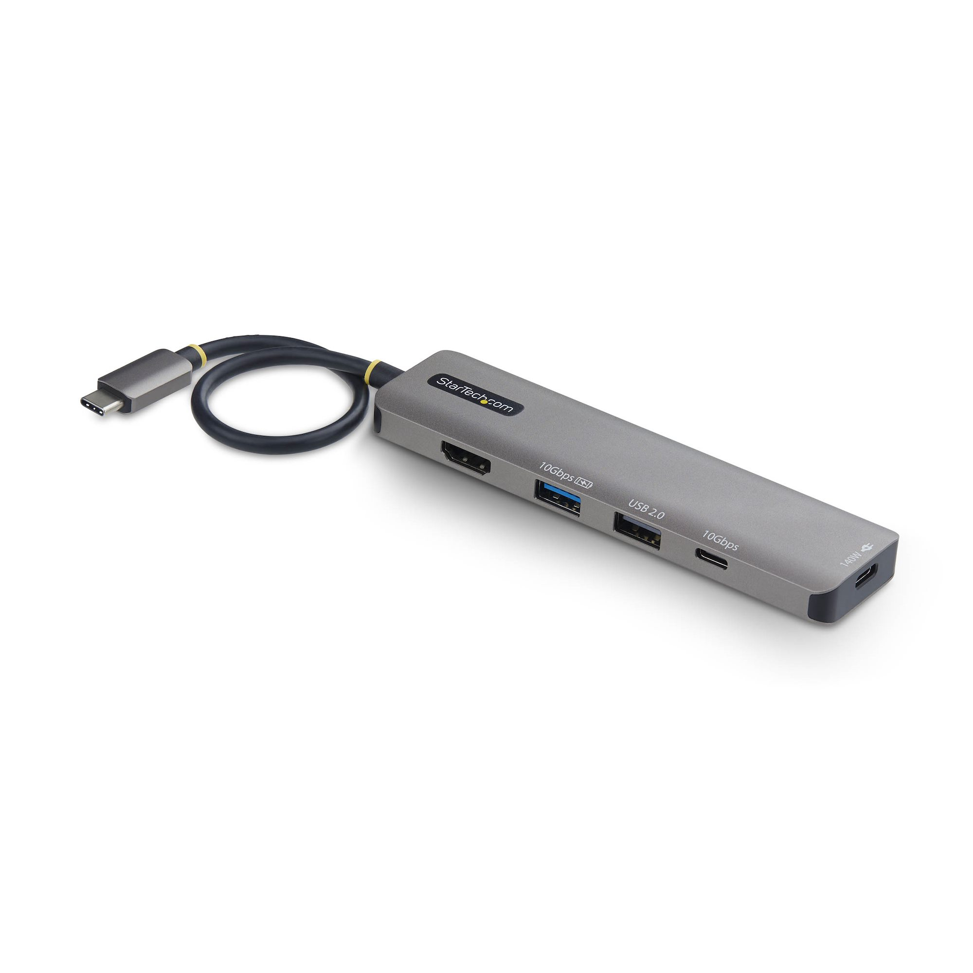 ADAPTADOR MULTIPUERTOS USB-C HDMI 140W 4K60HZ HUB 10GBPS