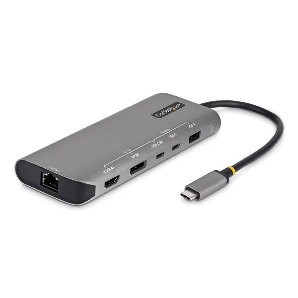 ADAPTADOR MULTIPUERTOS USB4 PARA 2 PANTALLAS - PD 140W