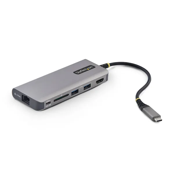 HUB MULTIPUERTOS USB-C HDMI - PD 140W - 4K 60HZ - RANURA SD
