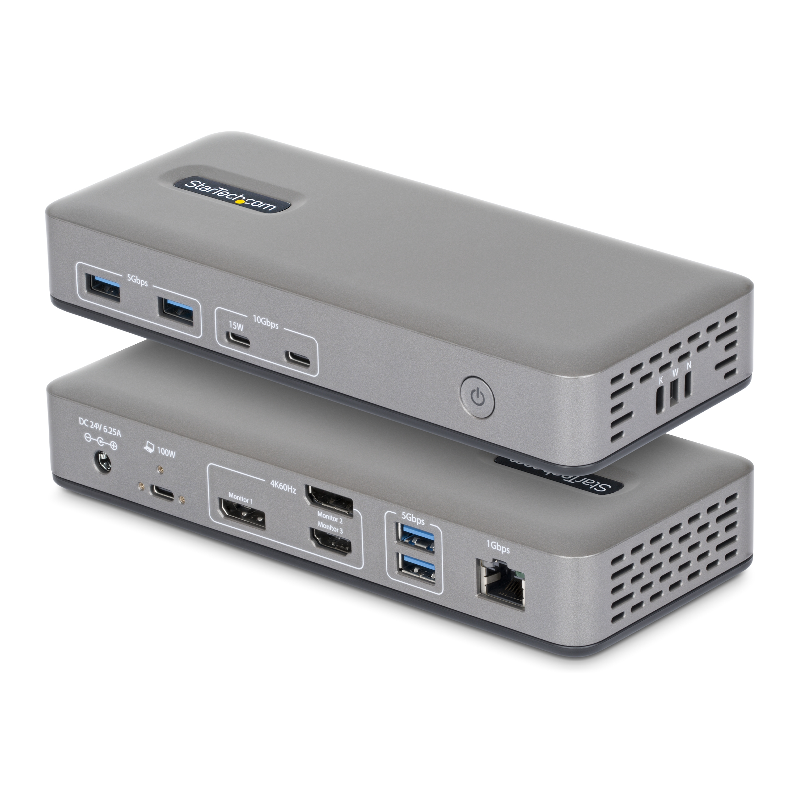 DOCKING STATION USB-C 3 MONITORES DP/HDMI 4K60 PD100W