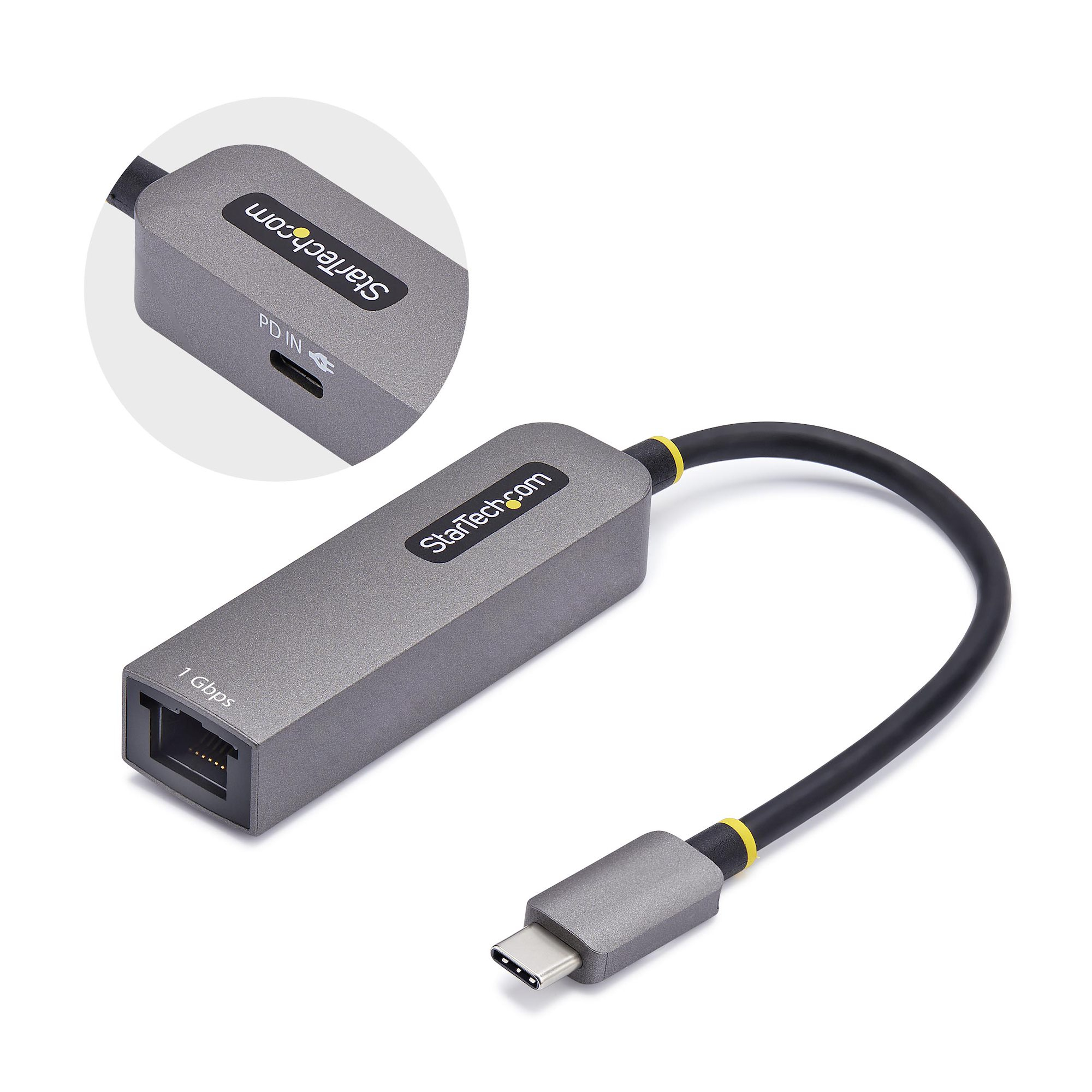 ADAPTADOR DE RED USB TIPO C A ETHERNET - EXTERNO USB-C 1GBPS