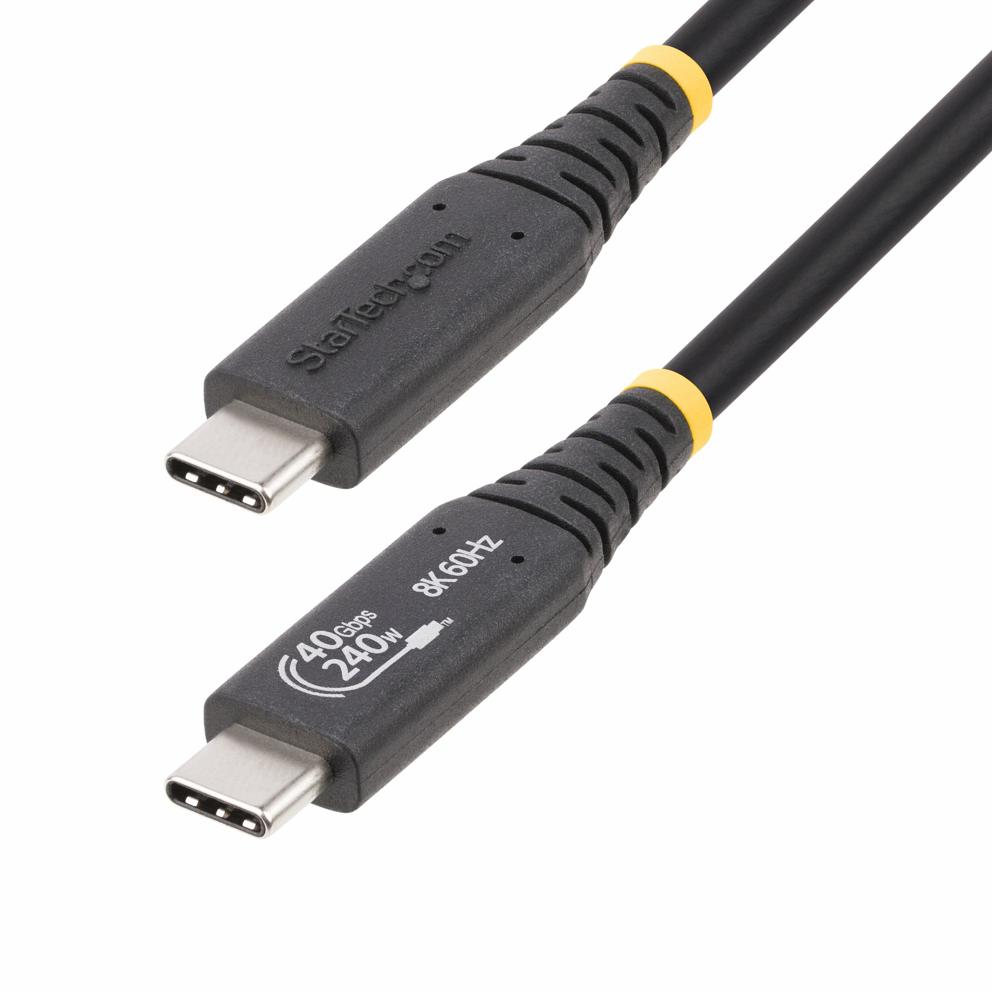 CABLE USB4 DE 1M - CABLE TIPO C CERTIFICADO USB-IF USB-C 40G .