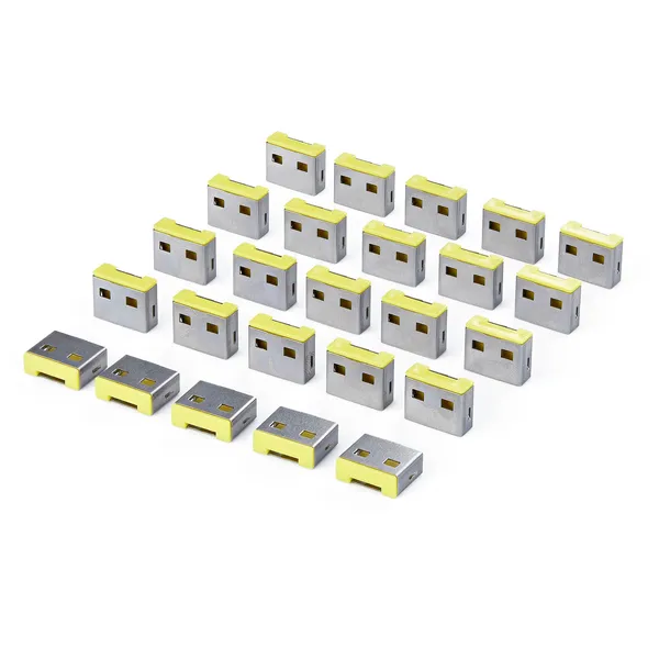 25 TAPONES DE BLOQUEO PARA USB-A-PORT-BLOCKER