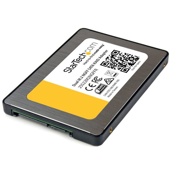 ADAPTADOR DOBLE M.2 NGFF A SATA CON RAID .