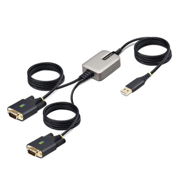 ADAPTADOR SERIE USB A SERIAL 2 PUERTOS 4M FTDI RS232