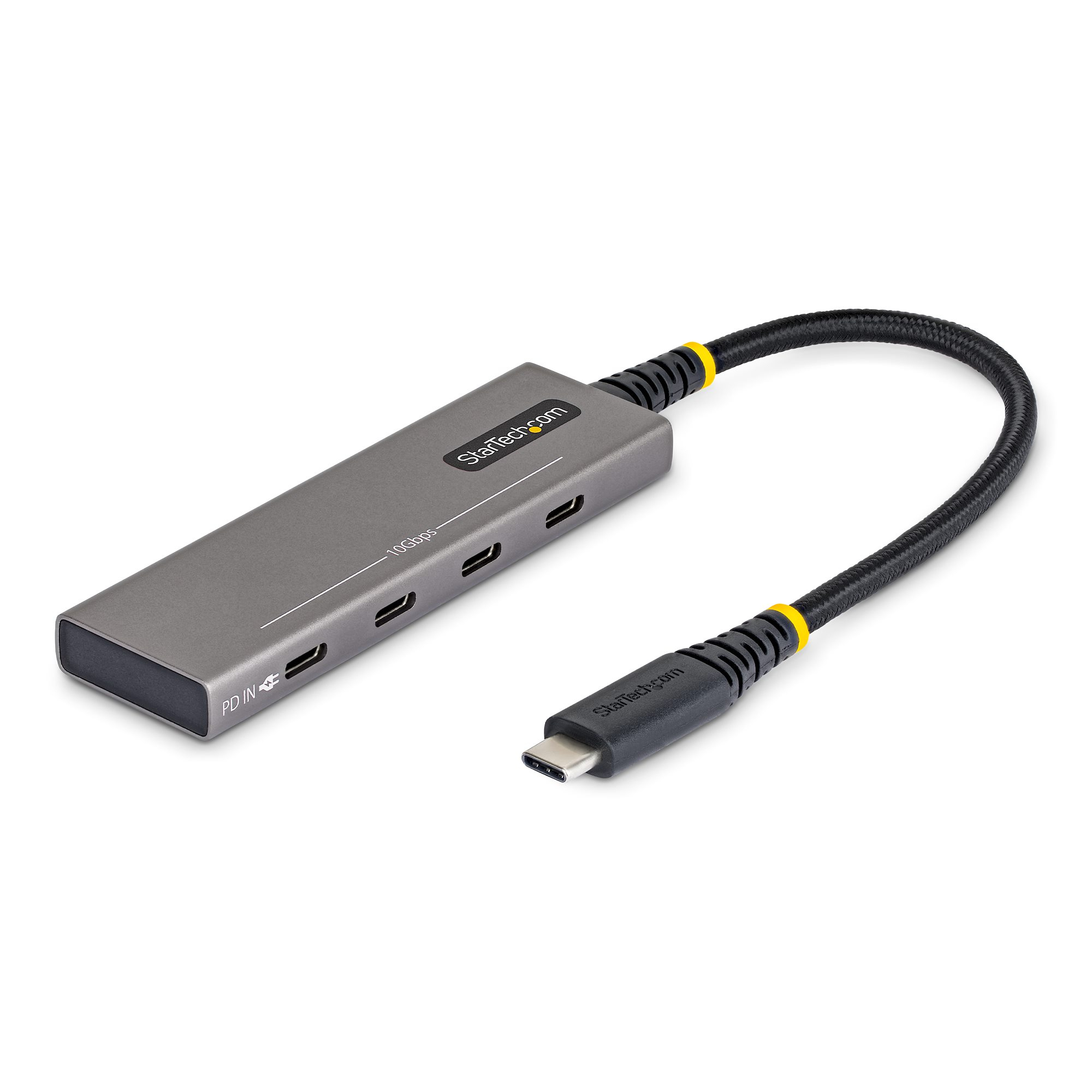 HUB USB-C DE 4 PUERTOS TIPO C - PD 100W - 10GBPS