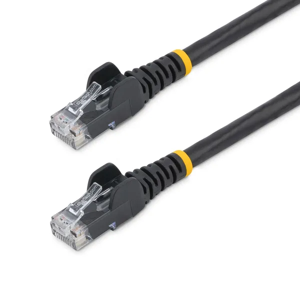 CABLE DE RED 10M NEGRO CAT5E E ETHERNET SIN ENGANCHE