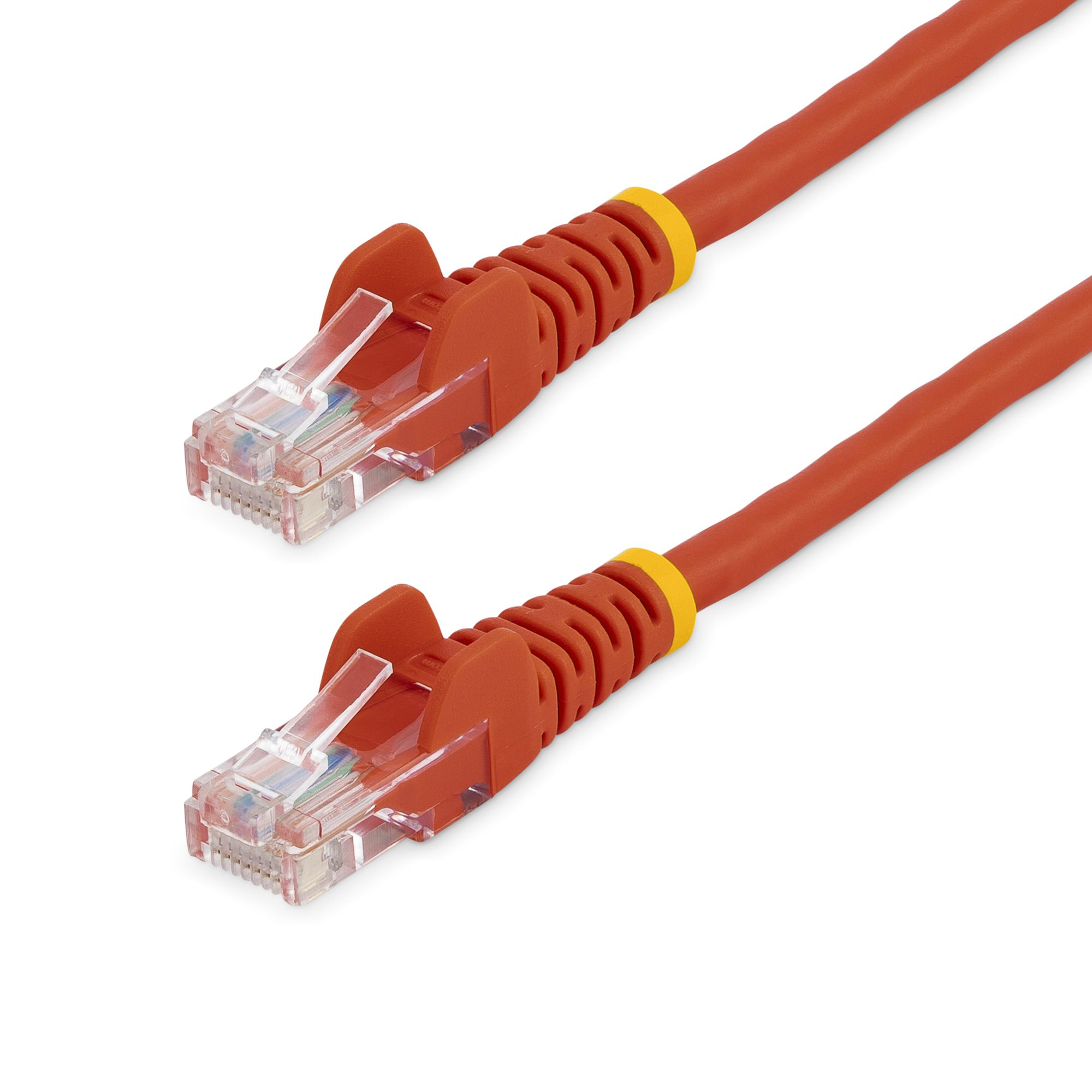 CABLE 1M ROJO RED 100MBPS CAT5E ETHERNET RJ45 SNAGLESS