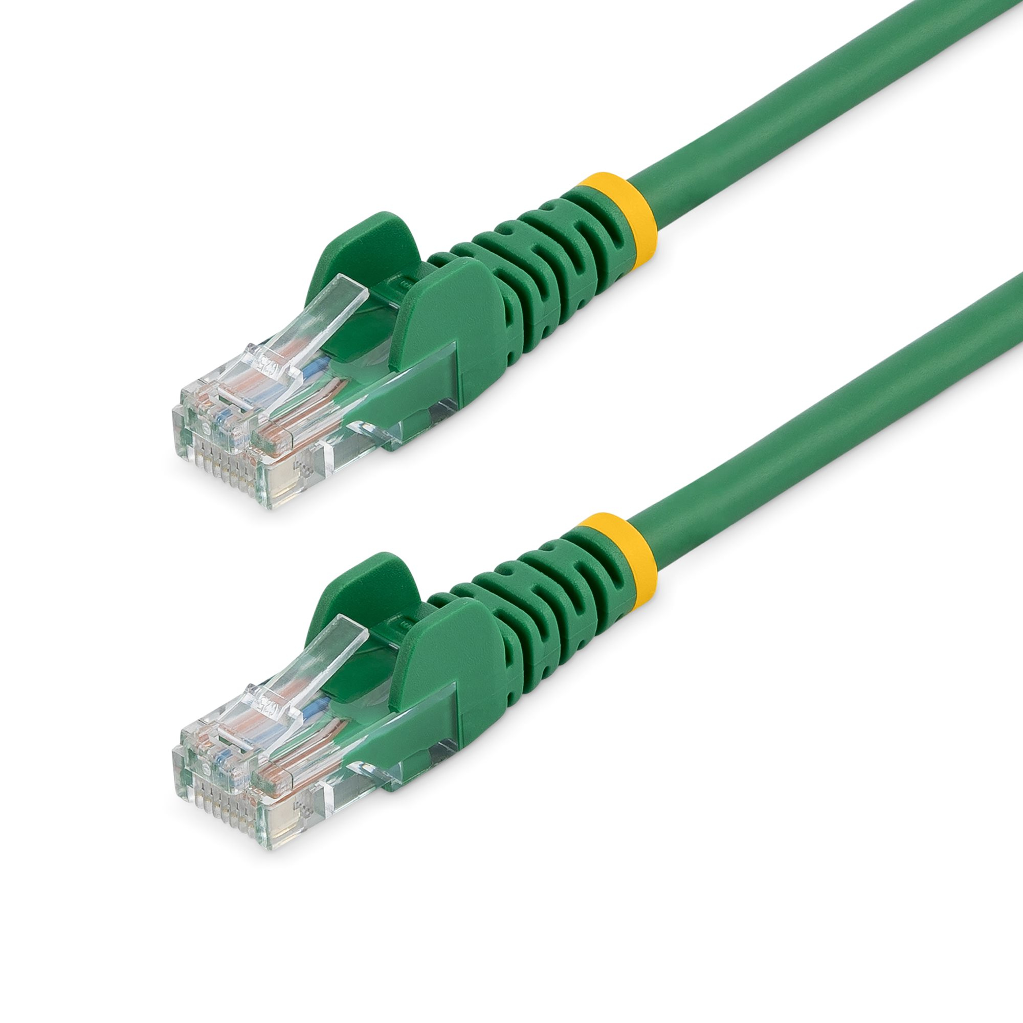 CABLE DE RED 0.5M VERDE CAT5E ETHERNET SIN ENGANCHE