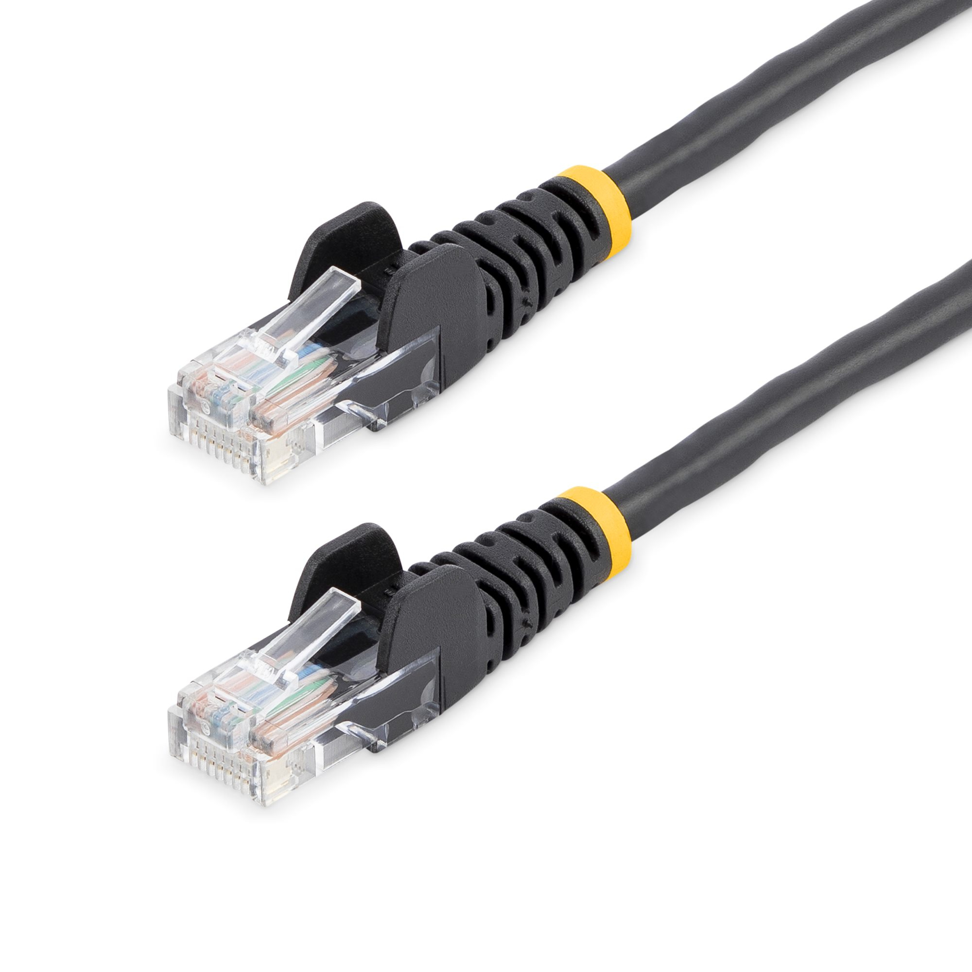 CABLE 5M DE RED ETHERNET CAT5E RJ45 SIN TRABA SNAGLESS NEGRO .