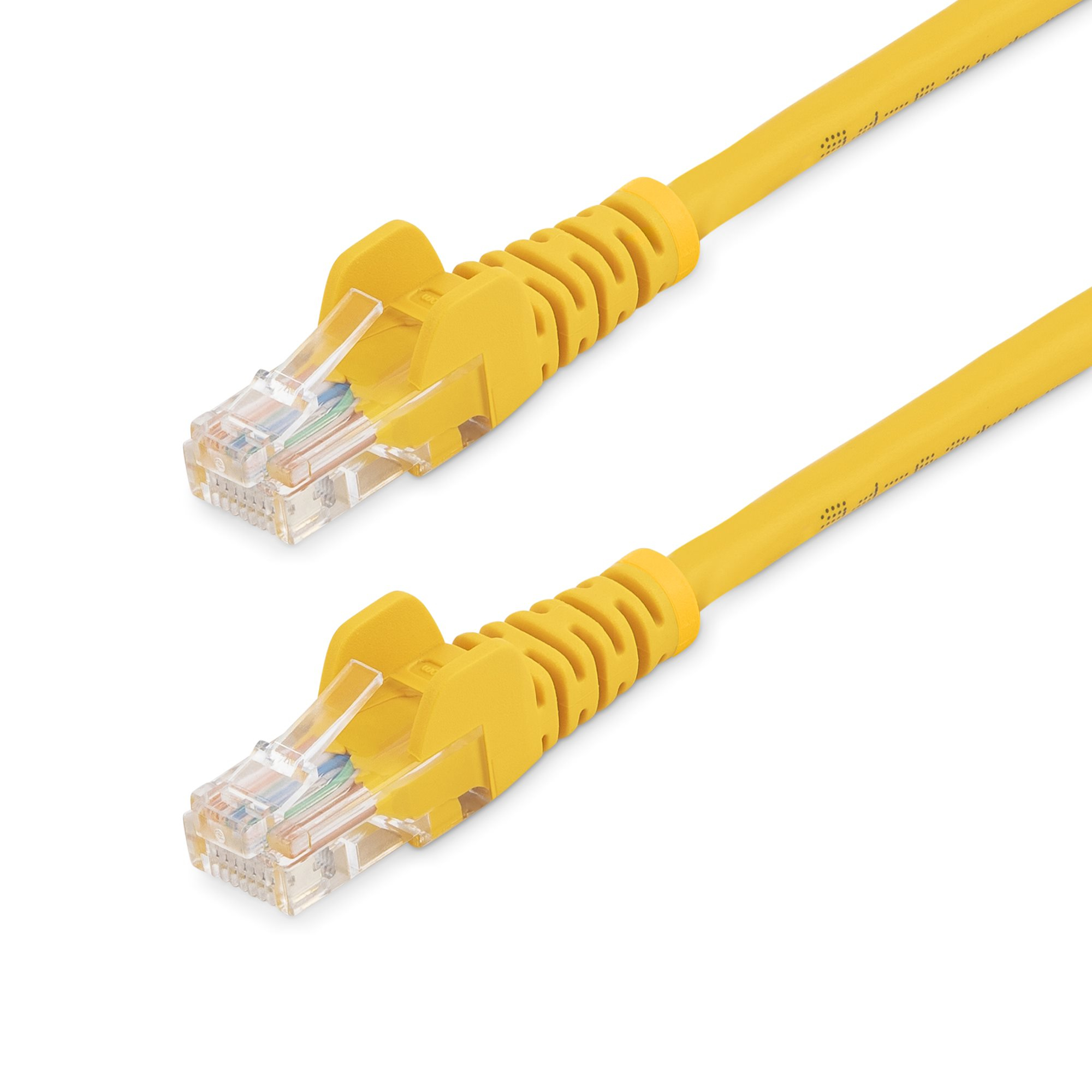 CABLE DE RED 5M AMARILLO CAT5E ETHERNET SIN ENGANCHE