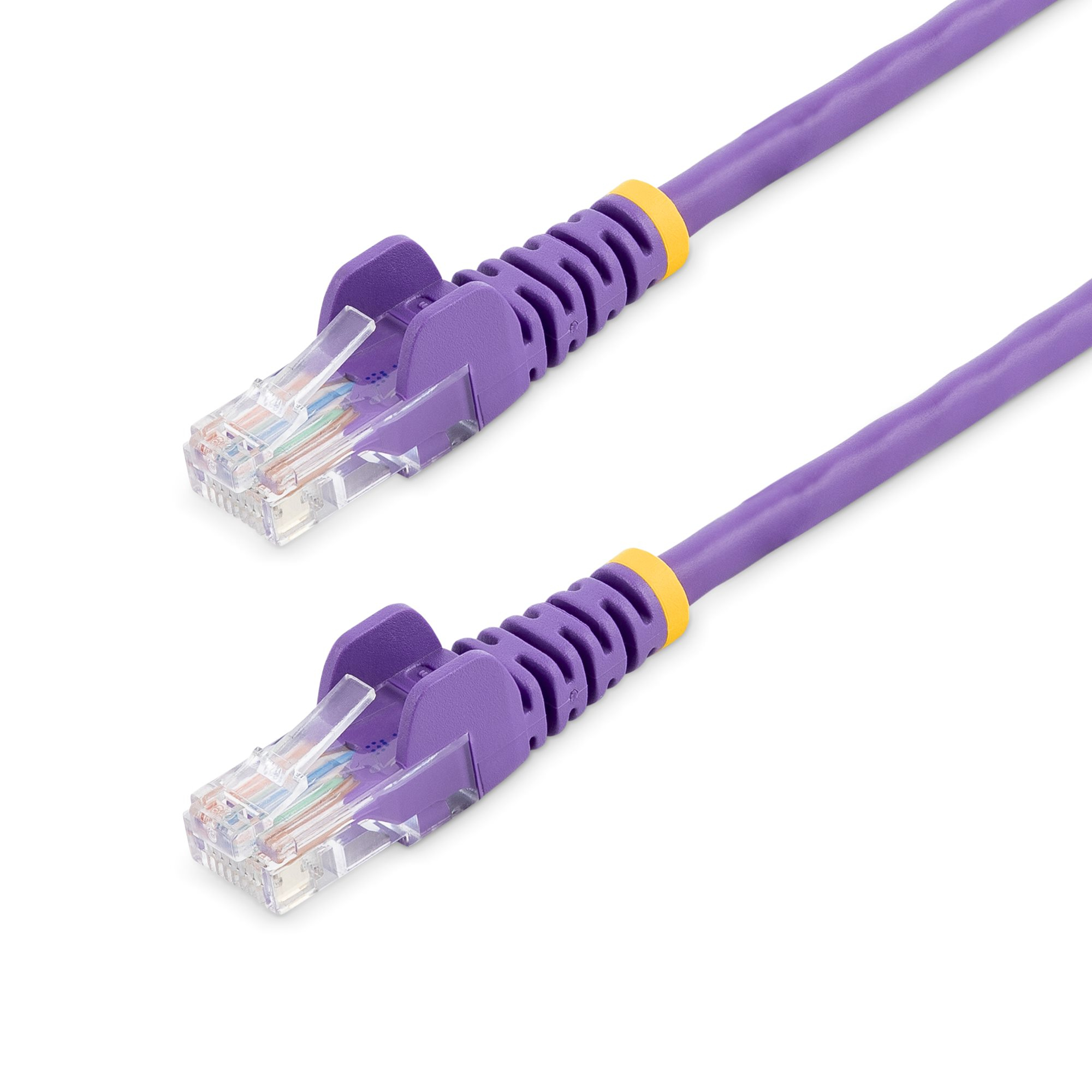 CABLE DE RED 7M PORPURA CAT5E ETHERNET SIN ENGANCHE