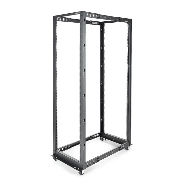 RACK ABIERTO SERVIDORES 42U 4 POSTES PROFUNDIDAD AJUSTABLE    .
