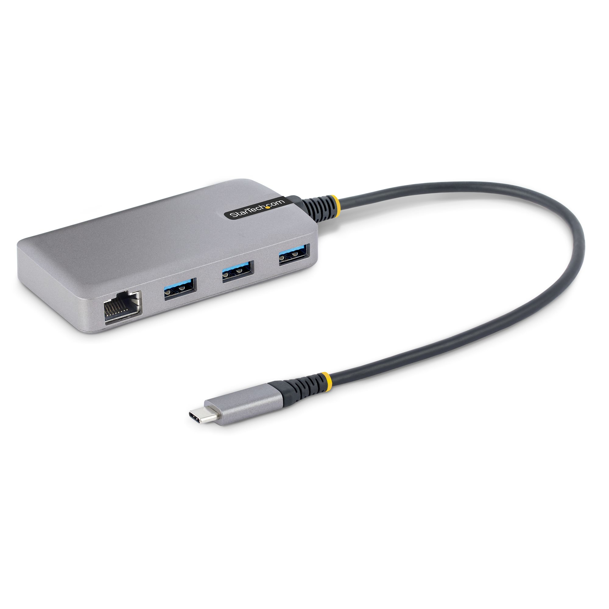 HUB USB-C A 3 PUERTOS USB A CON ETHERNET USB 3.0