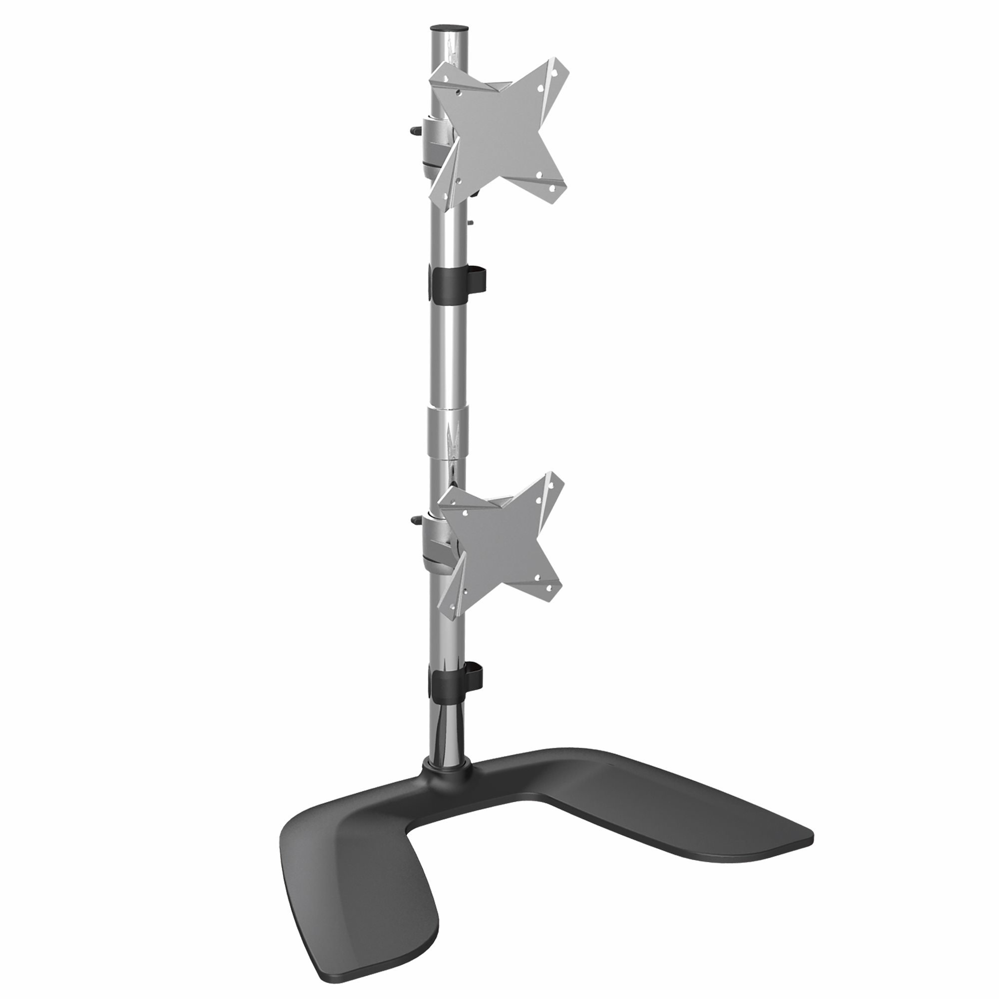 SOPORTE VERTICAL PARA DOS PANTALLAS DE HASTA 27IN VESA