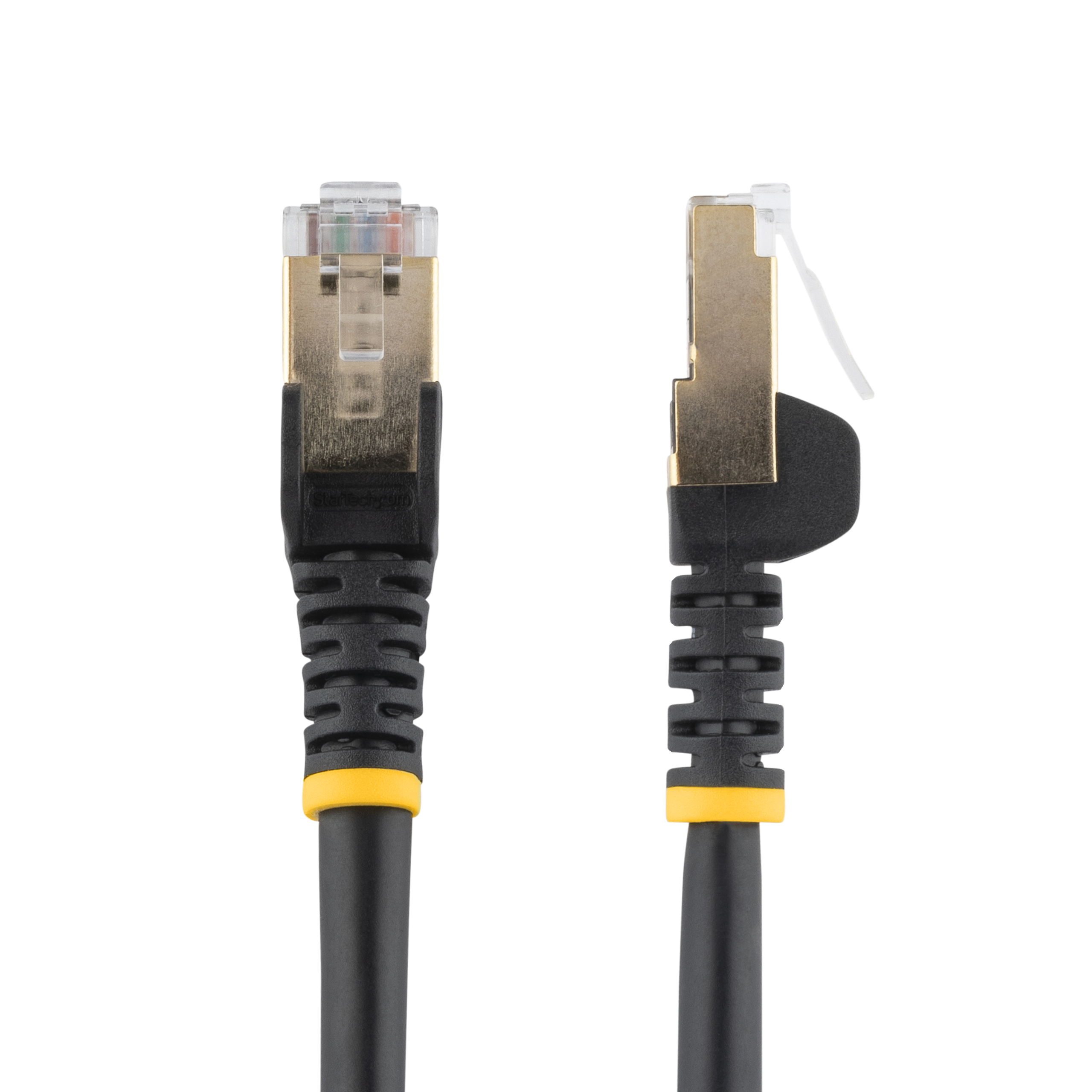 CABLE DE RED ETHERNET CAT6A BL LINDADO DE 15CM NEGRO