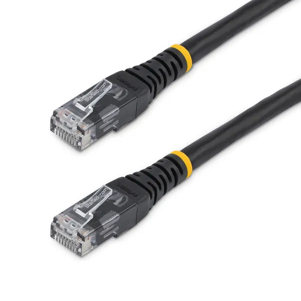 CABLE 3M NEGRO RED GIGABIT ETL CAT6 ETHERNET RJ45 UTP MOLDEADO