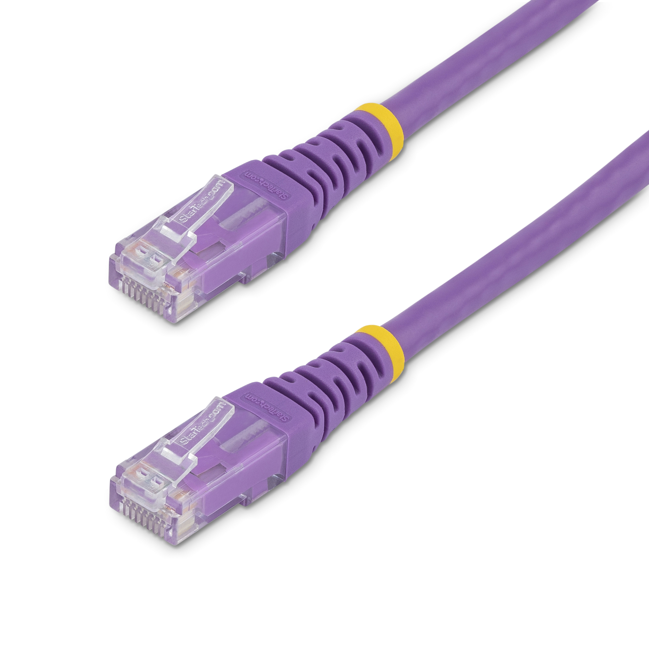 CABLE 4.5M RED UTP RJ45 CAT6 ETHERNET GIGABIT MOLDEADO MORADO.