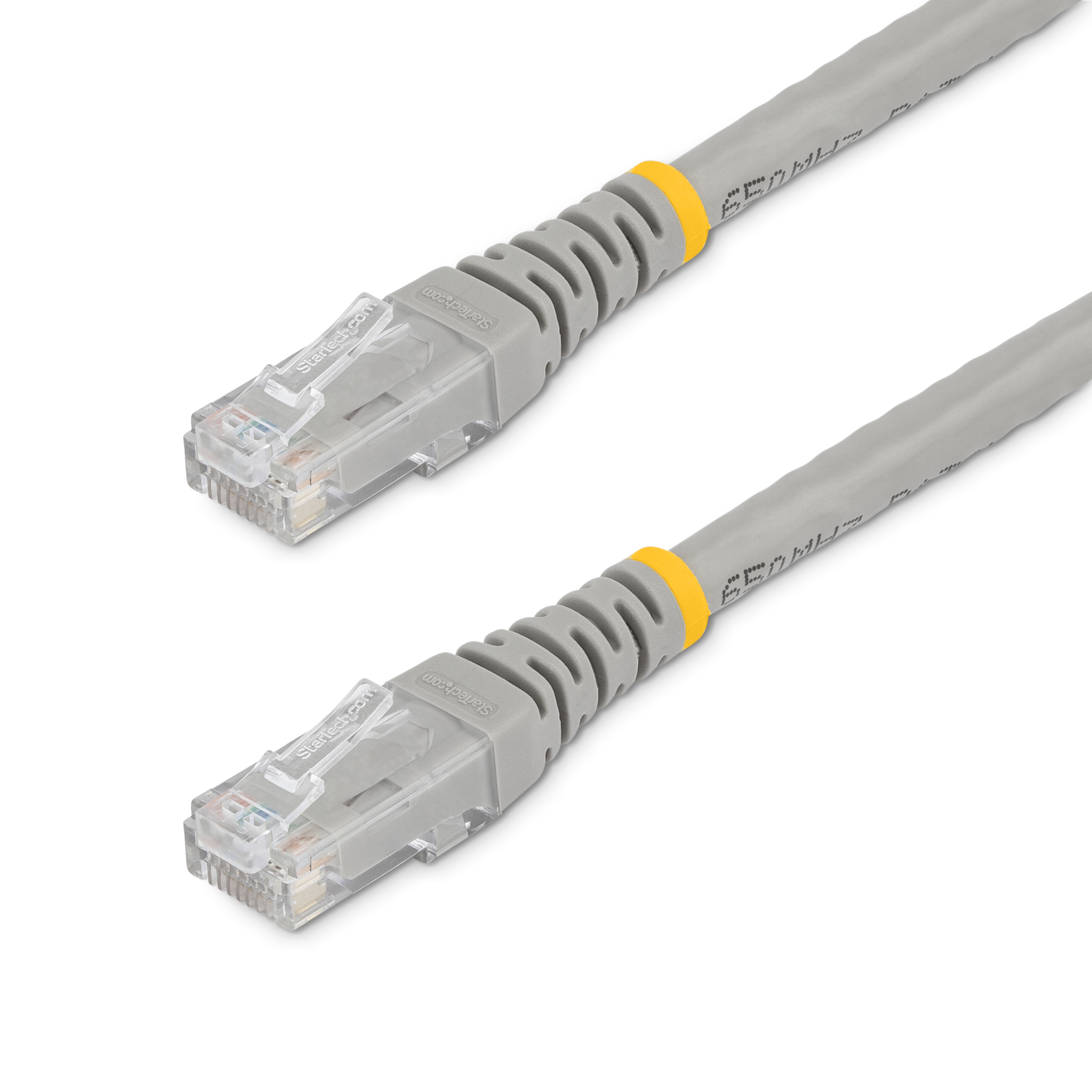 CABLE 91CM RED UTP RJ45 CAT6 ETHERNET GIGABIT MOLDEADO GRIS .