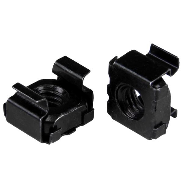 PAQUETE 100 TUERCAS M6 NEGRO ENJAULADAS CAGE NUTS