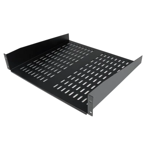 CHAROLA FIJA 2U 22KG DE RACK CANTILEVER 16 PULGADAS PROFUNDIDAD