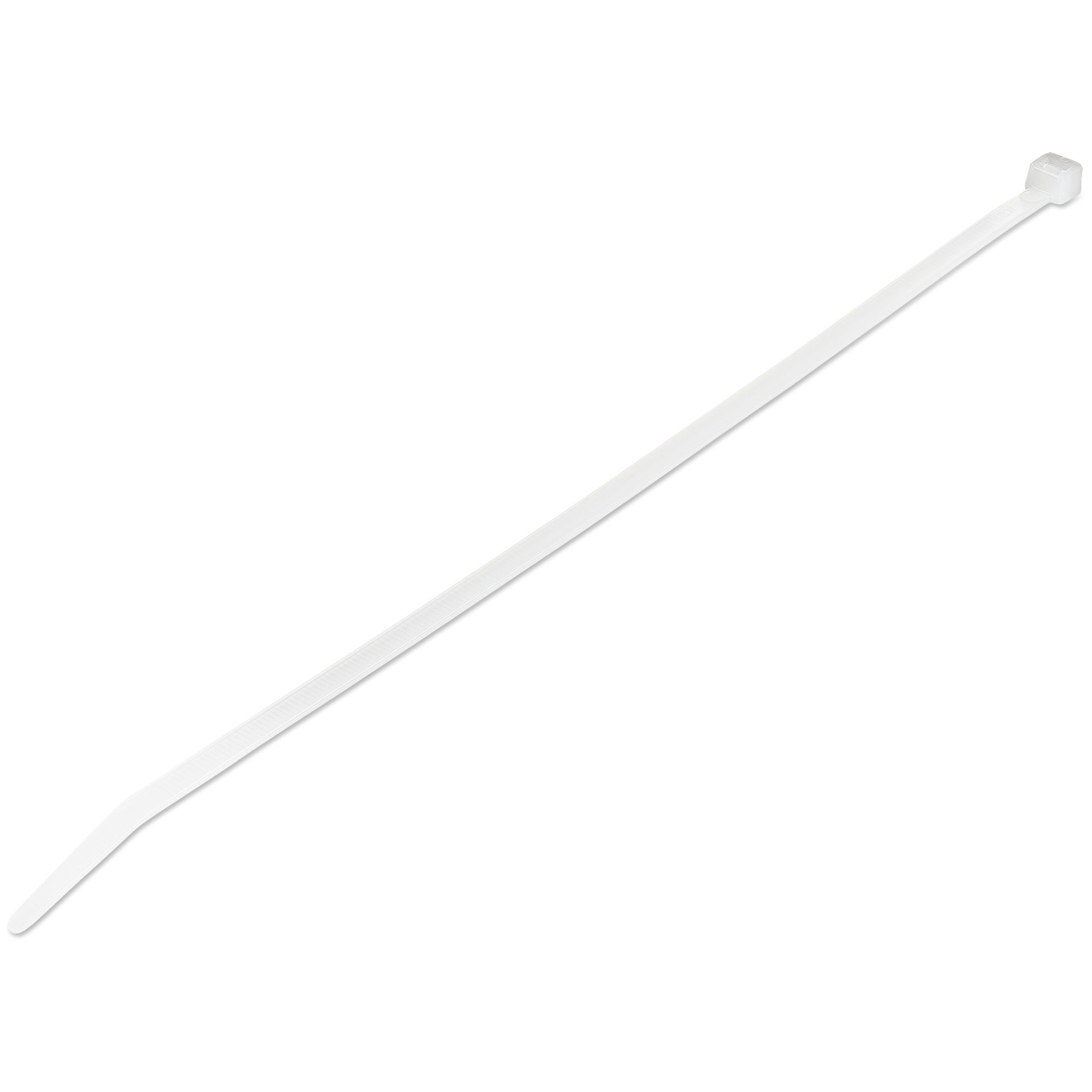 CINCHOS SUJETACABLES BLANCOS DE 25 CM - PAQUETE DE 100
