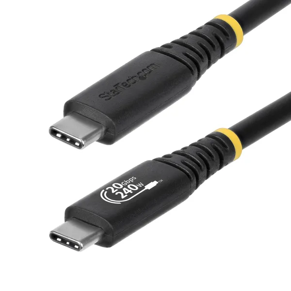 CABLE USB4 2M - CABLE USB-C CERTIFICADO USB-IF - 20GBPS