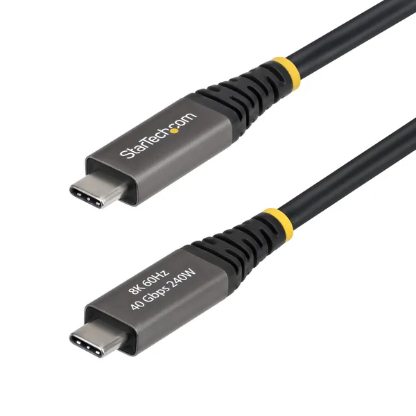 CABLE USB4 ACTIVO DE 2M - 40GB 240W - 8K60 - CABLE USB-C