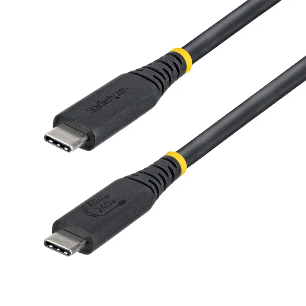 CABLE USB4 50CM USB-C TIPO C CERTIFICADO USB-IF - 40GBPS