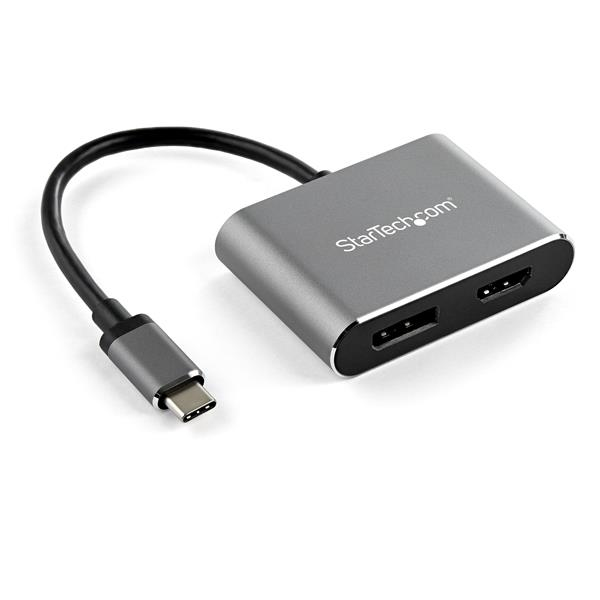 ADAPTADOR DE VIDEO MULTIPUERTO S USB-C A HDMI O DP - 4K 60HZ