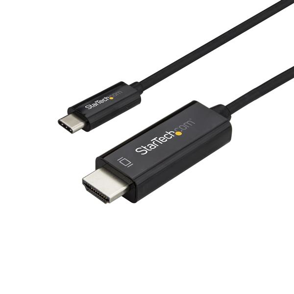 CABLE ADAPTADOR DE 2M USB-C A HDMI 4K 60HZ NEGRO
