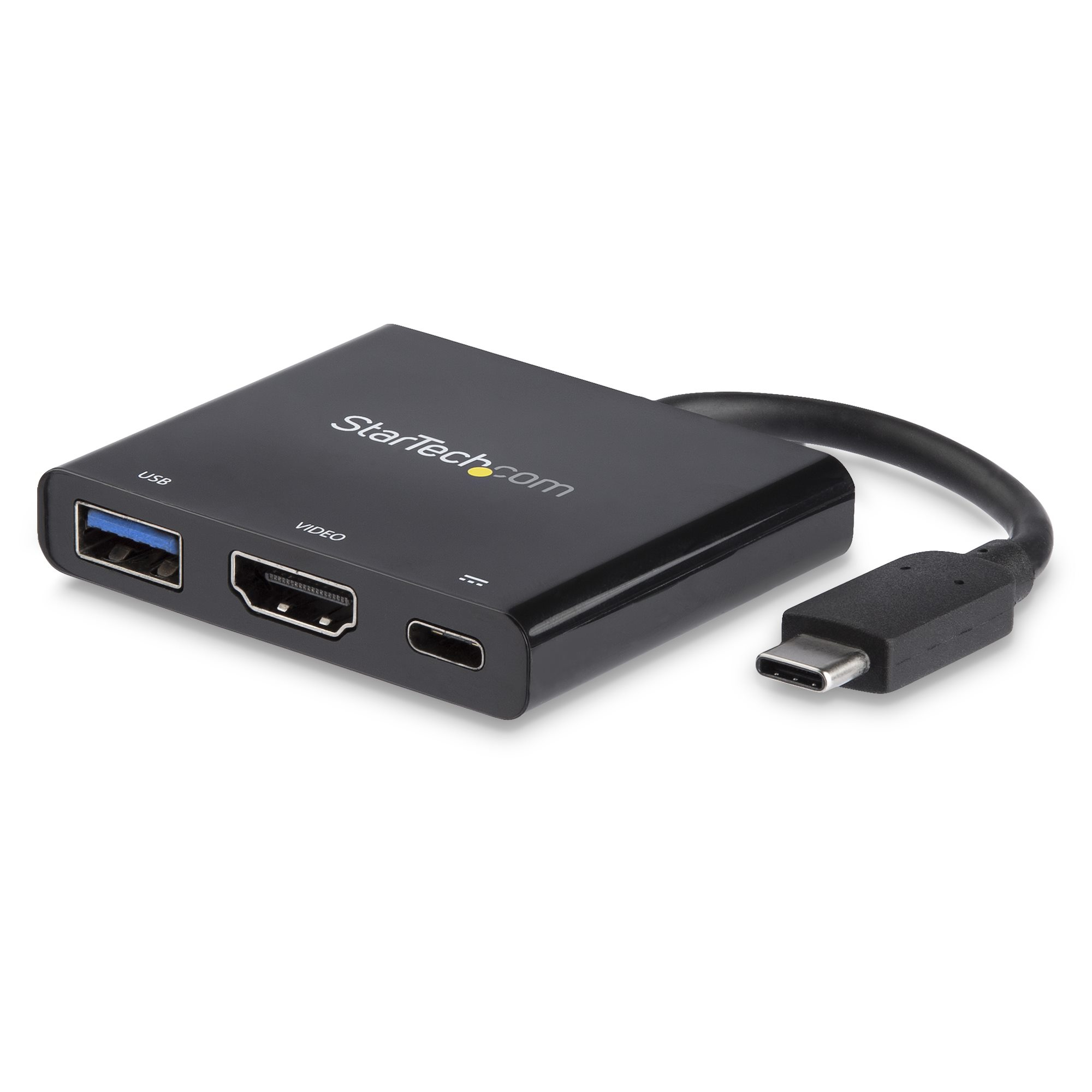 ADAPTADOR MULTIFUNCION USB C 4 HDMI CON POTENCIA Y USB A
