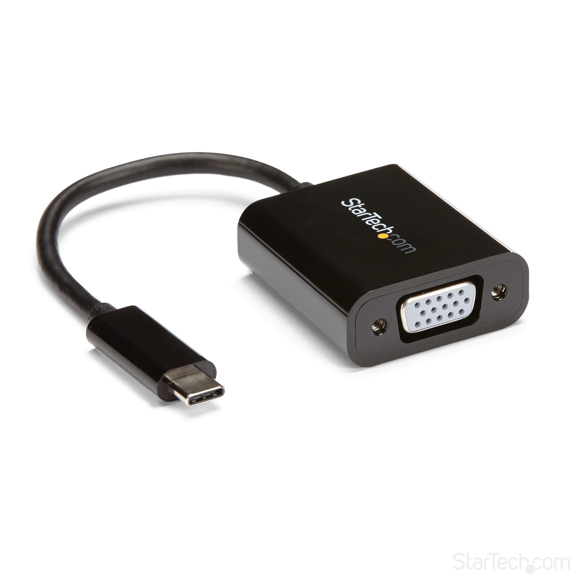 ADAPTADOR DE VIDEO USB-C A VGA CONVERTIDOR USB 3.1 TYPE-C A VGA.