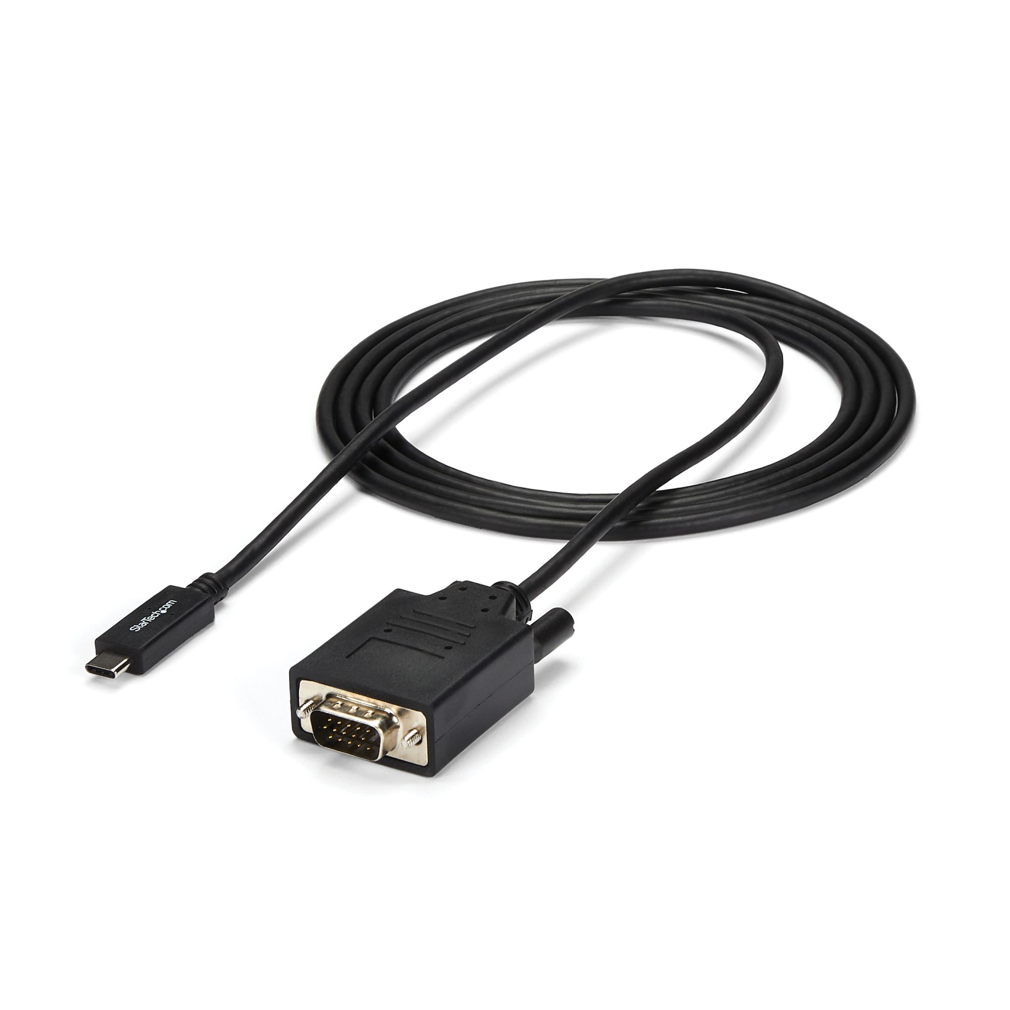 CABLE ADAPTADOR CONVERTIDOR USB-C A VGA 2M 1920X1200 .