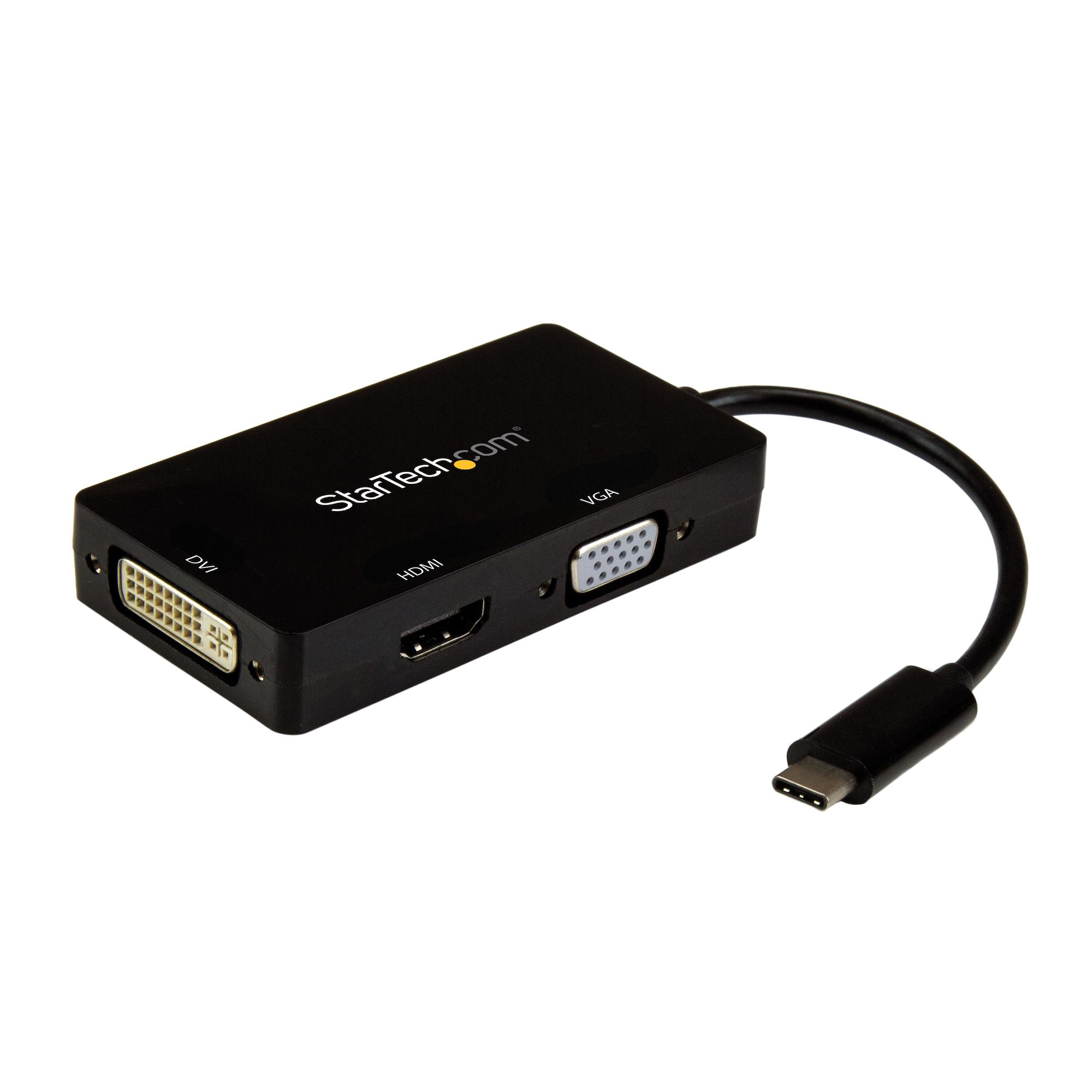 MINI ADAPTADOR GROIFICO EXTERNO USB C TIPO C A HDMI DVI Y VGA