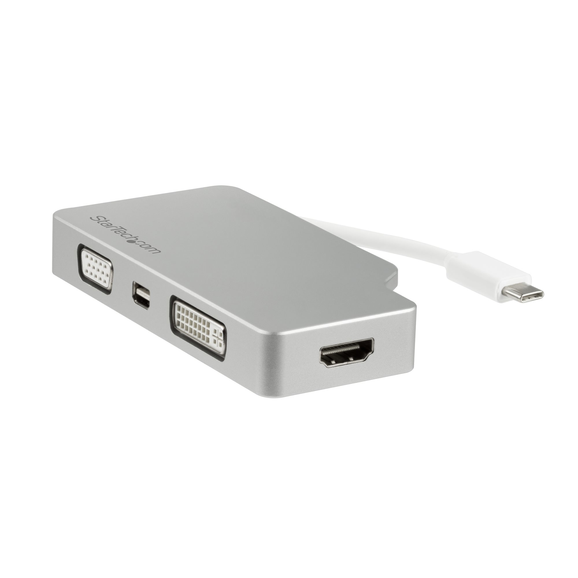 CONVERTIDOR USB-C A VGA DVI HDMI O MINI DISPAYPORT 4K .