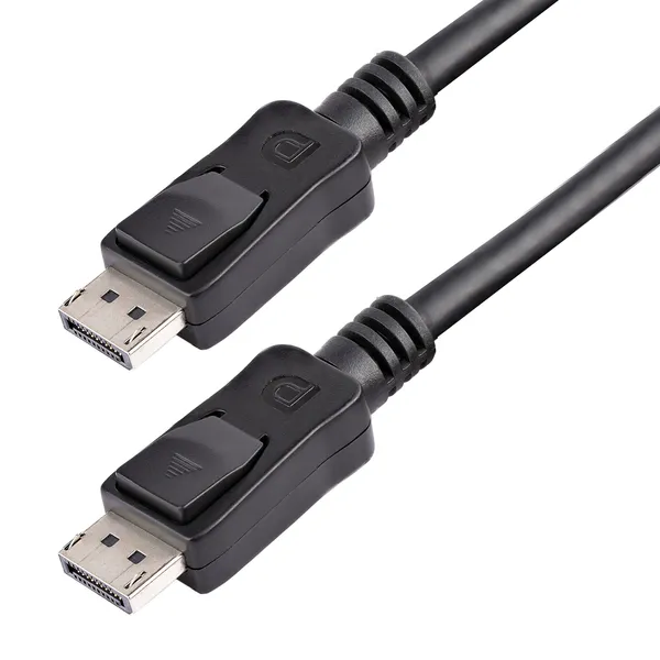 CABLE 1.8M DISPLAYPORT 1.2 4K CON CIERRE DE SEGURIDAD DP