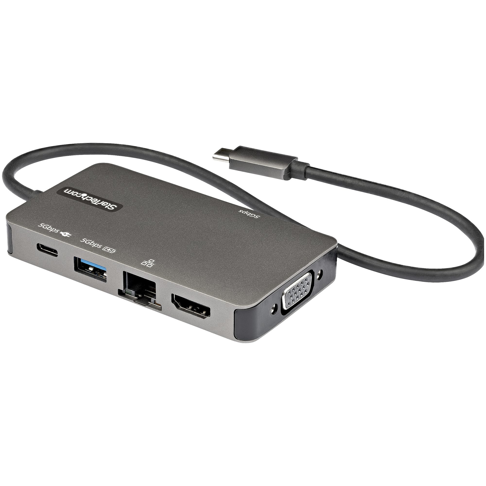 DOCKING STATION USB-C HDMI VGA ETHERNET HUB USB - PD 100W