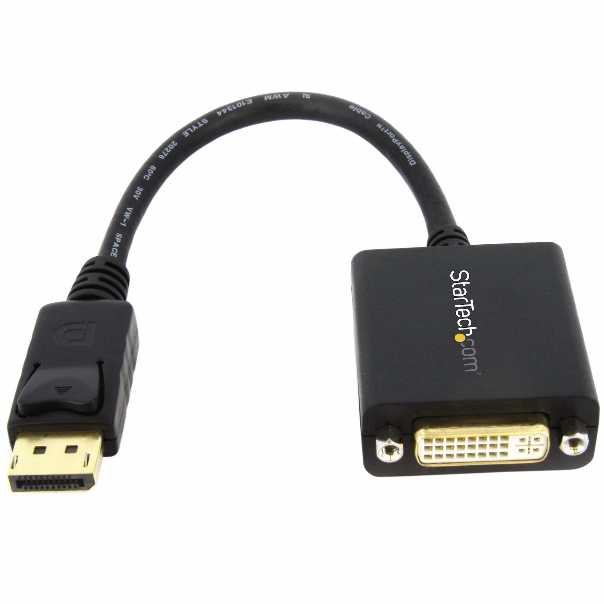 ADAPTADOR CONVERTIDOR VIDEO DP DISPLAYPORT A DVI HEMBRA 1920X12.0