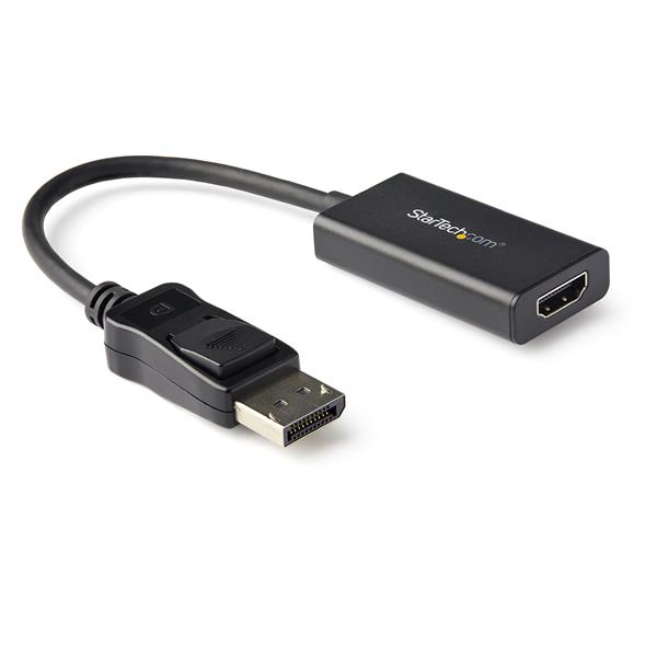 ADAPTADOR DISPLAYPORT A HDMI CON HDR 4K 60HZ NEGRO