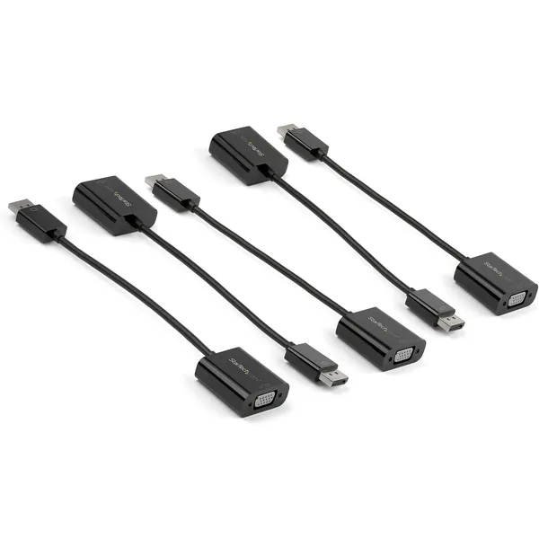 ADAPTADOR DISPLAYPORT A VGA 1920X1200-PAQUETE DE 5 UNIDADES