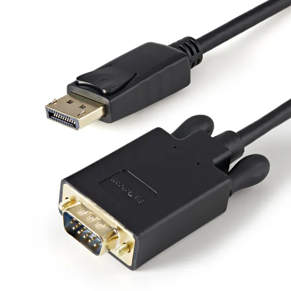 CABLE 91CM CONVERTIDOR ACTIVO DISPLAYPORT A VGA 1080P         .
