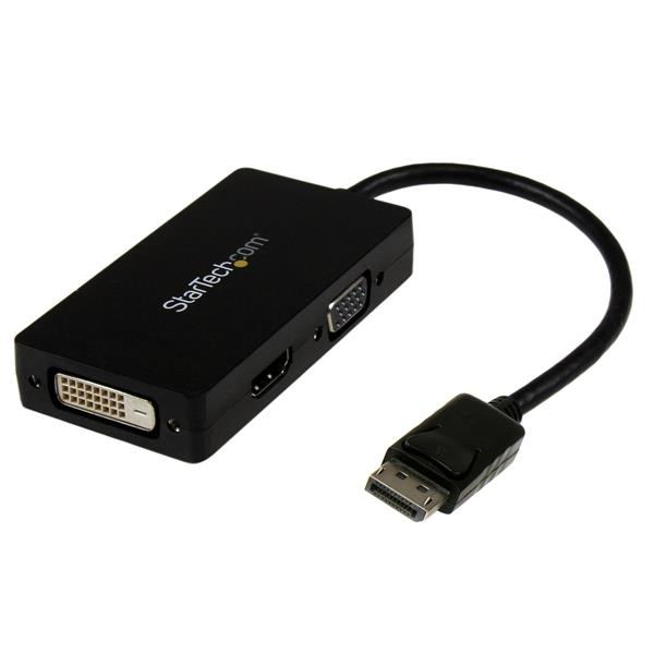 ADAPTADOR CONVERTIDOR DISPLAYPORT A VGA DVI HDMI